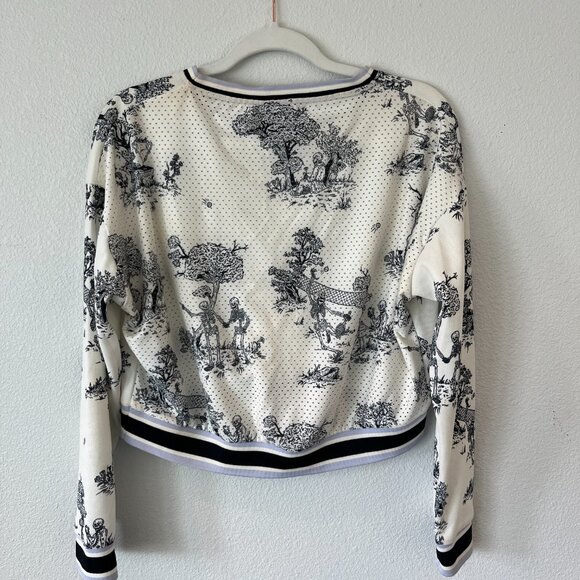 NIKE COURT Tennis Women's Crop Top Pullover PARIS Collection Skeleton - Picture 5 of 5